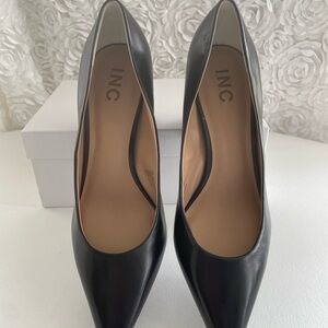 INC International Concepts Black Heels Classic Pumps